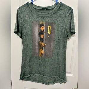 Green “FRIENDS” Graphic T-Shirt